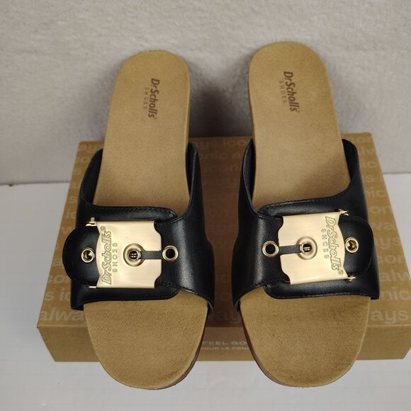 Dr. Scholl's Original Max Too Platform Leather Sandal Womens 9 - Picture 4 of 12